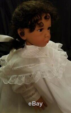 FIRST GENERATION AA Middleton Doll Eva Helland Black Hair Dark Eyes