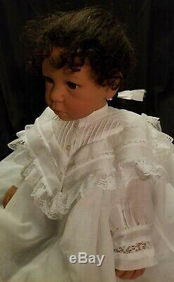 FIRST GENERATION AA Middleton Doll Eva Helland Black Hair Dark Eyes