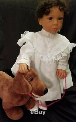 FIRST GENERATION AA Middleton Doll Eva Helland Black Hair Dark Eyes