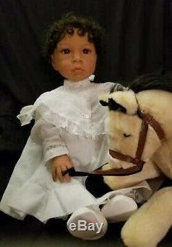 FIRST GENERATION AA Middleton Doll Eva Helland Black Hair Dark Eyes