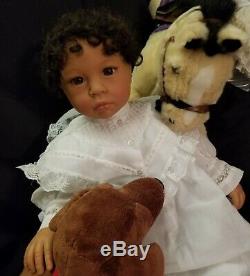 FIRST GENERATION AA Middleton Doll Eva Helland Black Hair Dark Eyes