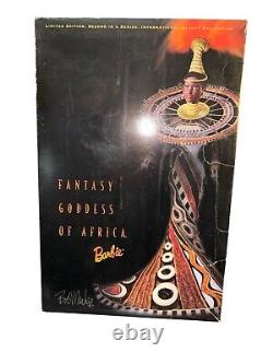Fantasy Goddess of Africa Barbie Bob Mackie 2nd in Series With Signed Drawing