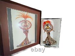Fantasy Goddess of Africa Barbie Bob Mackie 2nd in Series With Signed Drawing