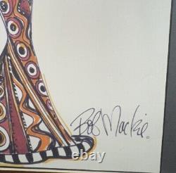 Fantasy Goddess of Africa Barbie Bob Mackie 2nd in Series With Signed Drawing