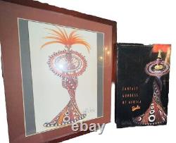 Fantasy Goddess of Africa Barbie Bob Mackie 2nd in Series With Signed Drawing