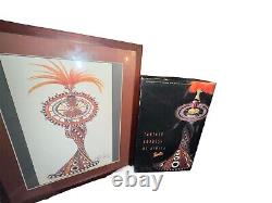 Fantasy Goddess of Africa Barbie Bob Mackie 2nd in Series With Signed Drawing