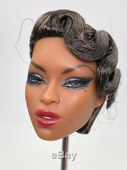 Fashion Royalty Integrity Doll Head Adele Makeda Exquise Head New Black Skin
