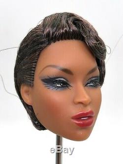 Fashion Royalty Integrity Doll Head Adele Makeda Exquise Head New Black Skin