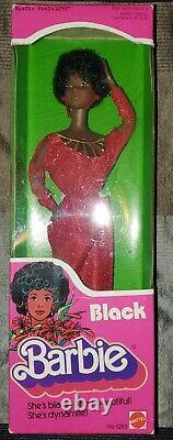 First Black Barbie 1979 NIB