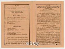 Fisk Jubilee Singers 1882 Black African American Cappella Ensemble Und. Railroad