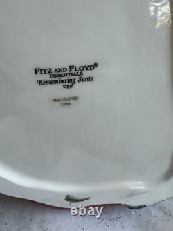 Fitz and Floyd Remembering Santa African American/Black Santa Cookie Jar