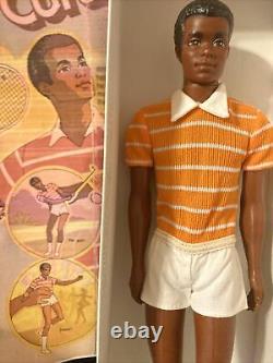 Free Moving Curtis Black AA Ken Doll. 1974 Mattel. Original Clothes Vintage
