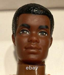 Free Moving Curtis Black AA Ken Doll. 1974 Mattel. Original Clothes Vintage