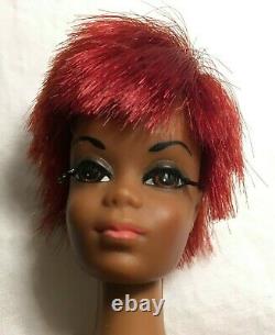 Free Ship Vintage Julia Barbie Mattel Black African American Twist & Turn 1966