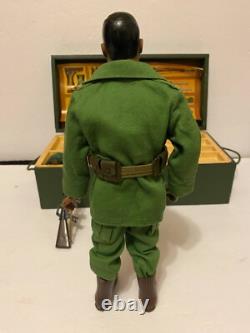 GI OE ACTION SOLDIER (AFRICAN AMERICAN) BLACK With ORIGINAL GREEN BERET UNIFORM 66