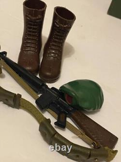 GI OE ACTION SOLDIER (AFRICAN AMERICAN) BLACK With ORIGINAL GREEN BERET UNIFORM 66