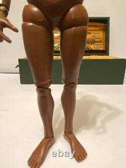 GI OE ACTION SOLDIER (AFRICAN AMERICAN) BLACK With ORIGINAL GREEN BERET UNIFORM 66