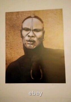 Gentle Giant, an African American, Black Art Print by Michael Anthony Brown