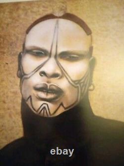 Gentle Giant, an African American, Black Art Print by Michael Anthony Brown