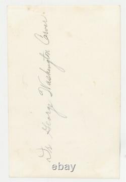 George Washington Carver 1930 Portrait Photo African American Scientist Black