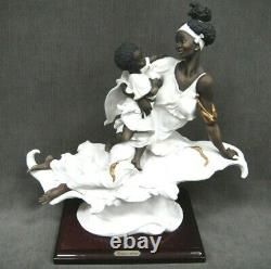 Giuseppe ARMANI 13 African American Porcelain Figurine 0502F Black Maternity