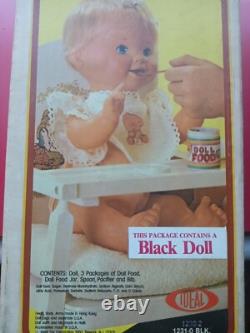 HTF 1980 Vtg Ideal Chew Suzy Chew 14-Inch Baby Doll? African American/Black? NIOB