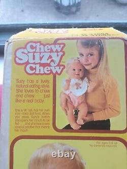 HTF 1980 Vtg Ideal Chew Suzy Chew 14-Inch Baby Doll? African American/Black? NIOB