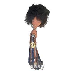 Handmade Large Size Hippie African American Ragg Doll