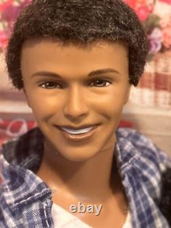 Happy Family Barbie Doll Dad & Son Alan & Ryan African-American Black Dolls HTF