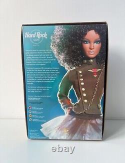 Hard Rock Cafe Barbie Doll African American Gold Label Mattel 2007 NRFB