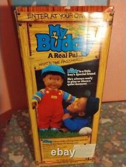 Hasbro My Buddy Doll 1985 Black African American Box! Free Ship