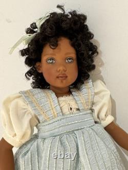 Helen Kish Doll Miss Bon Temps Hand Painted UFDC NOLA 2003 African American