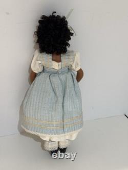 Helen Kish Doll Miss Bon Temps Hand Painted UFDC NOLA 2003 African American