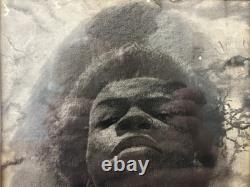 Historic RARE 1970s African American BLACK ARTS Portrait Drawing, WYATT JR