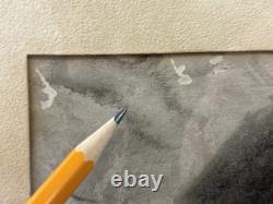 Historic RARE 1970s African American BLACK ARTS Portrait Drawing, WYATT JR