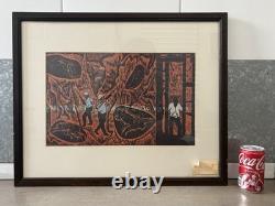 Historic RARE 1970s African American BLACK Civil Rights Lithograph, CATLETT