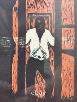 Historic RARE 1970s African American BLACK Civil Rights Lithograph, CATLETT