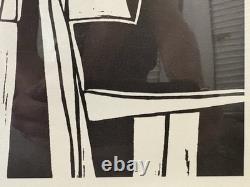 Historic RARE 1972 African American BLACK ARTS Abstract Lithograph, SAMELLA