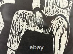 Historic RARE 1972 African American BLACK Arts MIGRANT Lithograph, SAMELLA