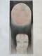 Historic RARE 1975 African American BLACK Modern Lithograph, Cleveland BELLOW