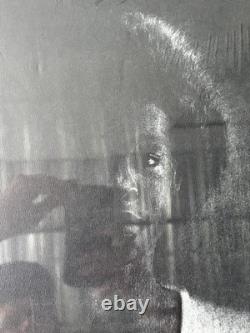 Historic RARE 1978 African American BLACK ARTS Mural Lithograph, WYATT JR