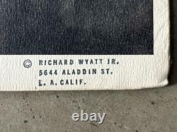 Historic RARE 1978 African American BLACK ARTS Mural Lithograph, WYATT JR