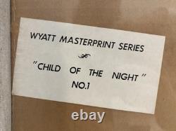 Historic RARE 1978 African American BLACK ARTS Mural Lithograph, WYATT JR