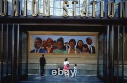 Historic RARE 1978 African American BLACK ARTS Mural Lithograph, WYATT JR