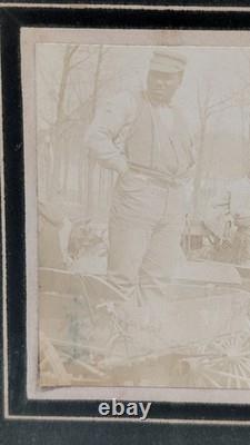 Historical 1890s Hot Springs, AR CC Photo African American Black Railroad Wagon