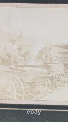 Historical 1890s Hot Springs, AR CC Photo African American Black Railroad Wagon