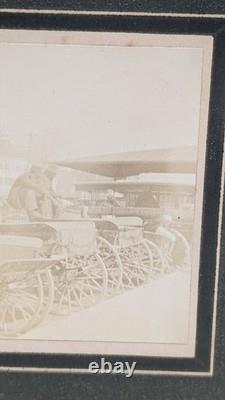 Historical 1890s Hot Springs, AR CC Photo African American Black Railroad Wagon