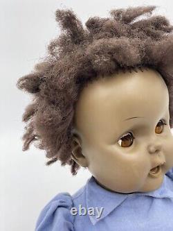 Horsman 1964 african american jointed plastic sleepy eyed baby doll