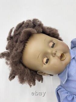 Horsman 1964 african american jointed plastic sleepy eyed baby doll