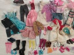 Huge Lot 150+ Vintage to Modern 24 Barbie Dolls Black AA Asian 80s 90s Clothes